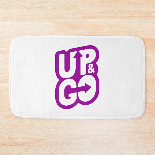 Item preview, Purple and White UP & GO designed and sold by Summer-Winter.