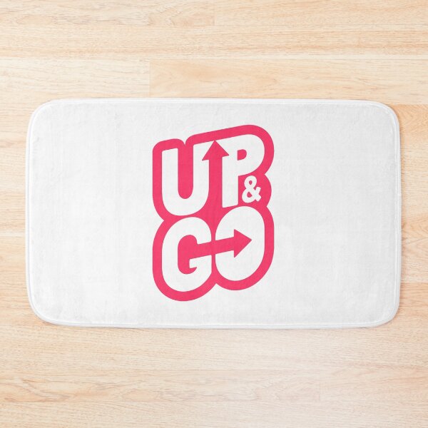 Item preview, Pink and White UP & GO designed and sold by Summer-Winter.
