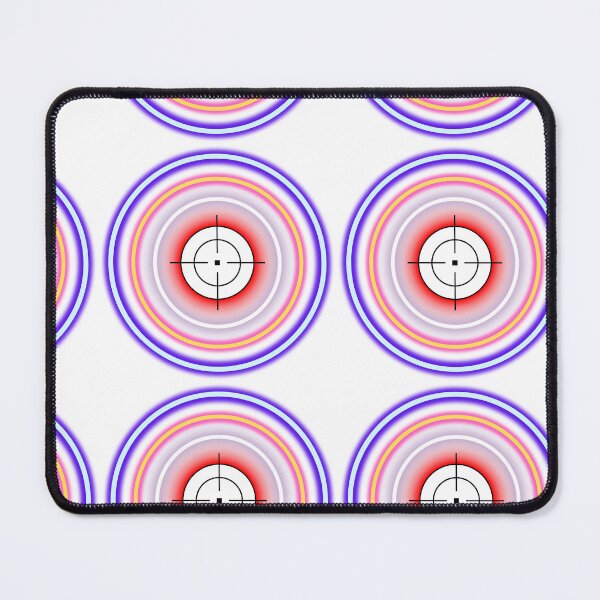 Item preview, Shooting gun rifle target with neon colour circles  designed and sold by Giree07.
