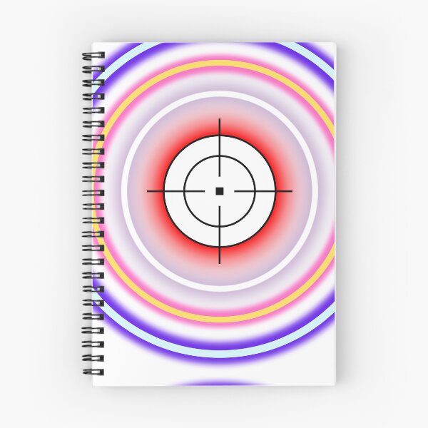 Item preview, Shooting gun rifle target with neon colour circles  designed and sold by Giree07.