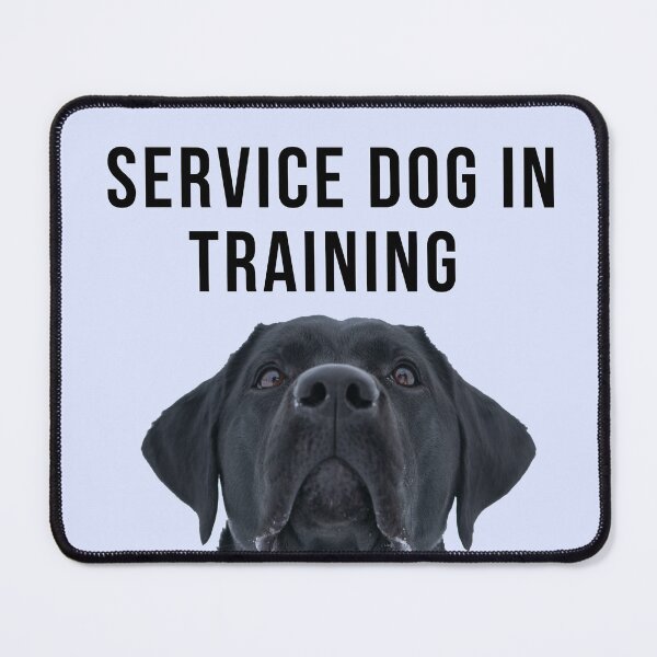 Item preview, Service Dog in Training - Black Lab designed and sold by Tito & Handler.