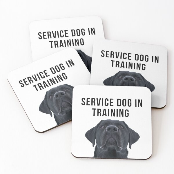 Item preview, Service Dog in Training - Black Lab designed and sold by Tito & Handler.