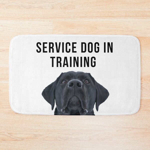Item preview, Service Dog in Training - Black Lab designed and sold by Tito & Handler.