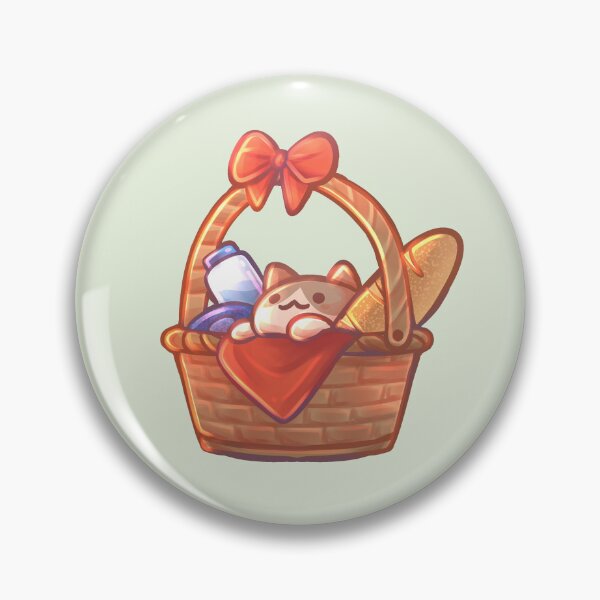 Artikelvorschau, picknickkorb kitty entworfen und verkauft von NauticalSorbet.