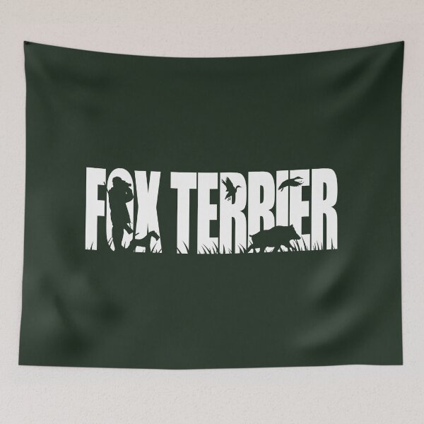 Item preview, Fox terrier hounds hound hound hunter dog designed and sold by dogarts.
