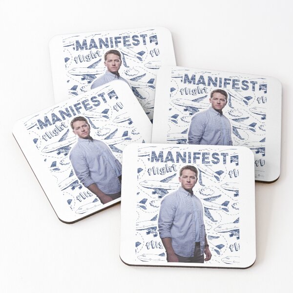 Item preview, Manifest Ben Stone Poster With Flights And Planes Pattern Background designed and sold by AnkaTEEshop.