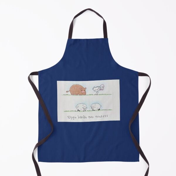 Item preview, Hippo Birdie Two Ewes designed and sold by LauraCLeMaster.