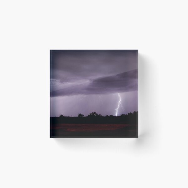 Item preview, Rural Kansas Thunderstorm-Lightning designed and sold by CarefulCaptures.
