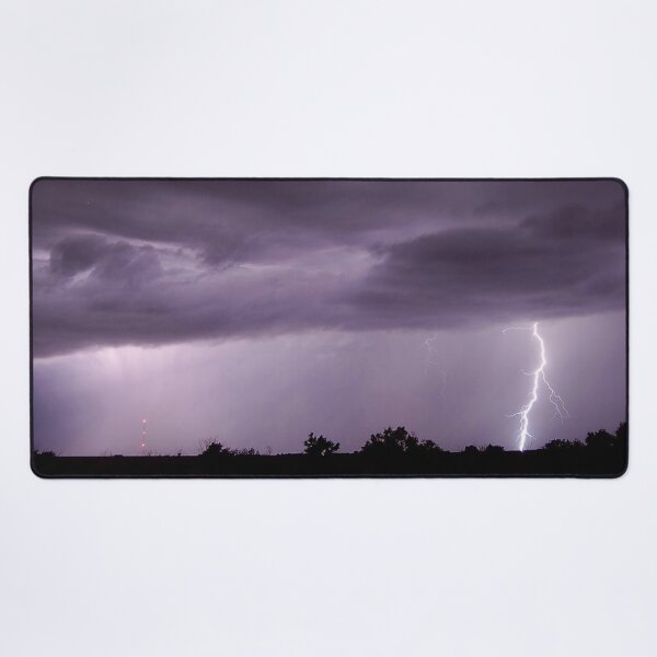 Item preview, Rural Kansas Thunderstorm-Lightning designed and sold by CarefulCaptures.