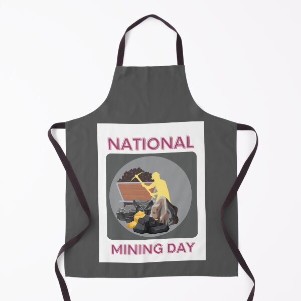 Item preview, National Mining Day Happy designed and sold by ZiAttaArt.