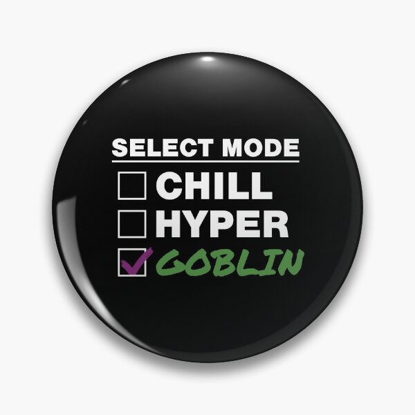 Item preview, Goblin Mode designed and sold by Mclickster.