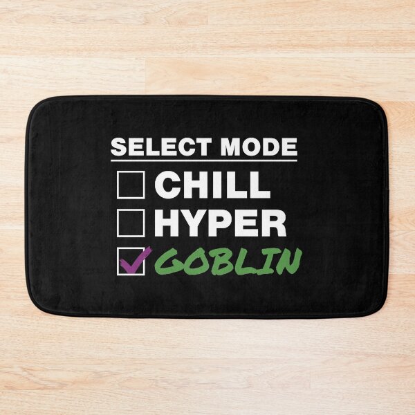 Item preview, Goblin Mode designed and sold by Mclickster.