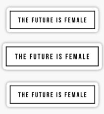 Pegatina El futuro es femenino