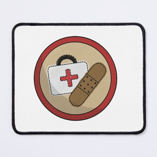 Item preview, First Aid Patch designed and sold by honeybeepaper.