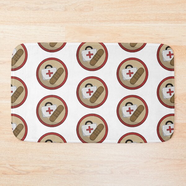 Item preview, First Aid Patch designed and sold by honeybeepaper.