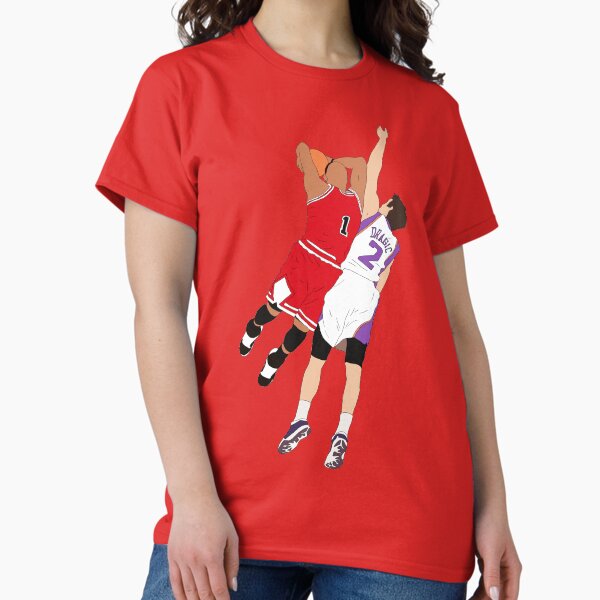 Item preview, Derrick Rose Dunk On Goran Dragic designed and sold by RatTrapTees.