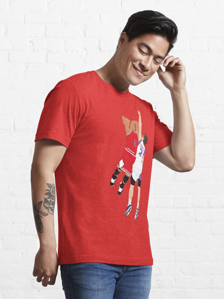 Derrick Rose Dunk On Goran Dragic | Essential T-Shirt