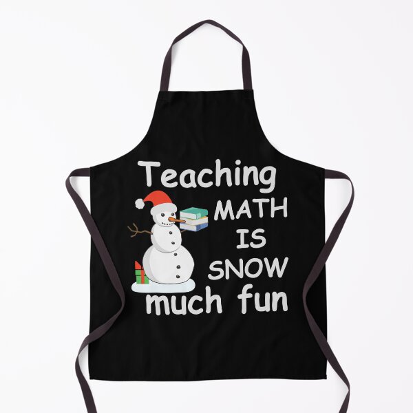 Item preview, Teaching Math is Snow Much Fun Christmas designed and sold by treasure-crafts.