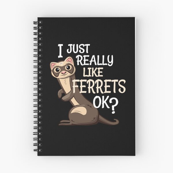 Item preview, Ferret Lover Gift - I Just Really Like Ferrets OK? designed and sold by propellerhead.