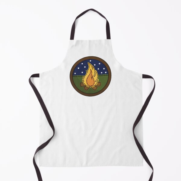 Item preview, Campfire Building Patch designed and sold by honeybeepaper.