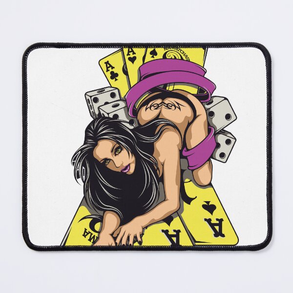 Item preview, Woman craps poker Classic T-Shirt designed and sold by Thanakrit  Chaiyapok.