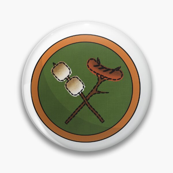 Item preview, Outdoor Cooking Patch designed and sold by honeybeepaper.