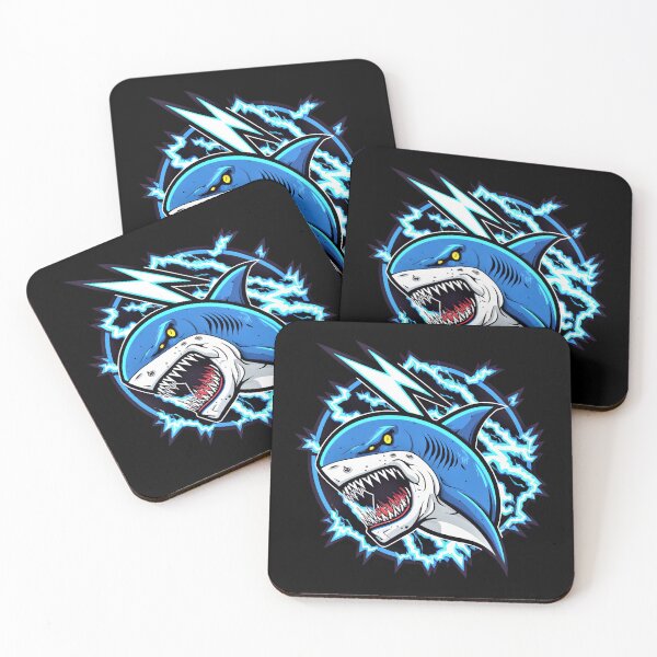 Item preview, Cartoon Blue Shark  designed and sold by NTGUILTY.