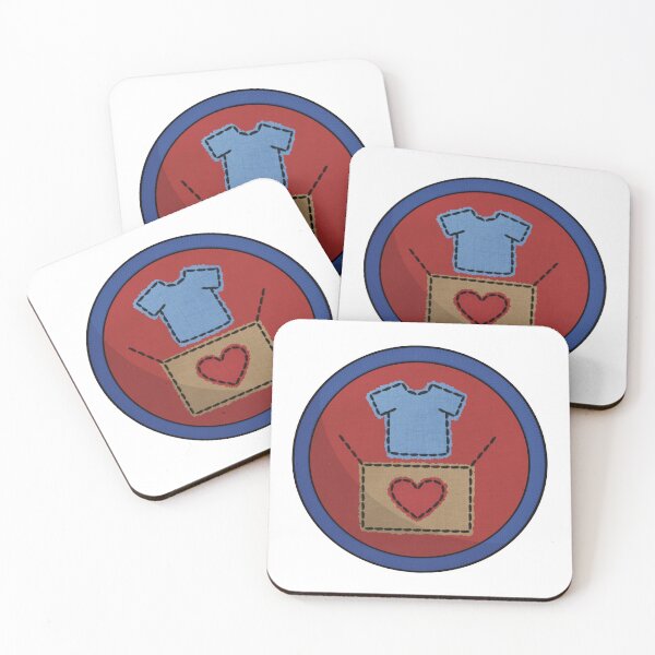 Item preview, Clothes Drive Patch designed and sold by honeybeepaper.