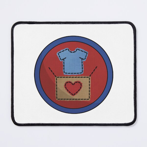 Item preview, Clothes Drive Patch designed and sold by honeybeepaper.