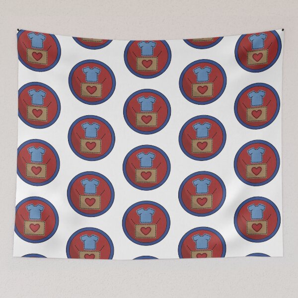 Item preview, Clothes Drive Patch designed and sold by honeybeepaper.
