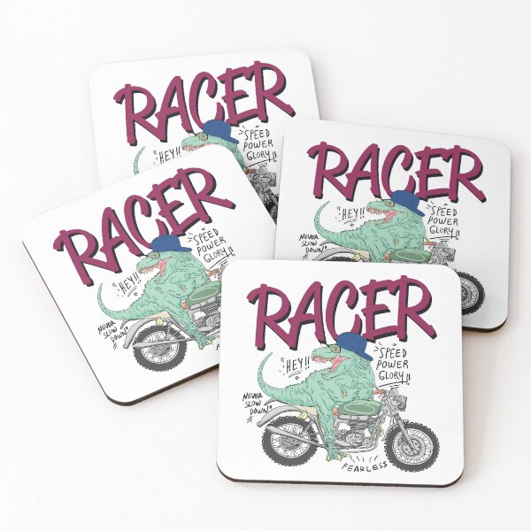 Item preview, Racer Cool Fun Dino Rider Graphic Design designed and sold by zoripet Store.