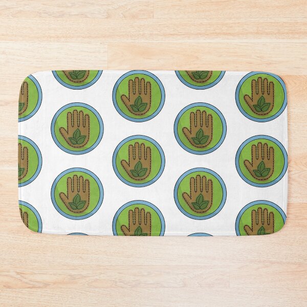 Item preview, Eco-Friendliness Patch designed and sold by honeybeepaper.