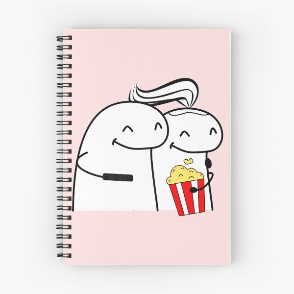 Item preview, Couple Flo.rk Eating Popcorn  designed and sold by horseford76.
