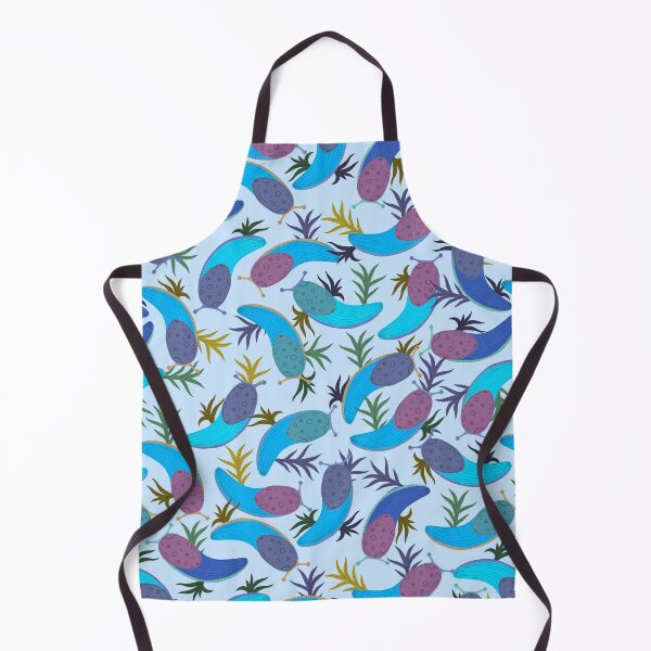 Item preview, Colorful Banana slugs on blue designed and sold by fogoosherie.