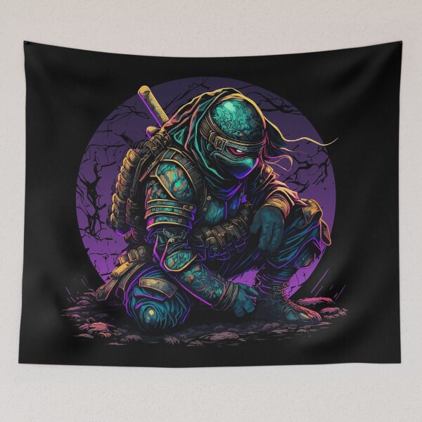 Item preview, teenage mutant Samurai turtle designed and sold by ChasmicArt.