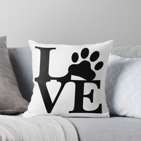 Item preview, LOVE DOG PAW designed and sold by thatstickerguy.