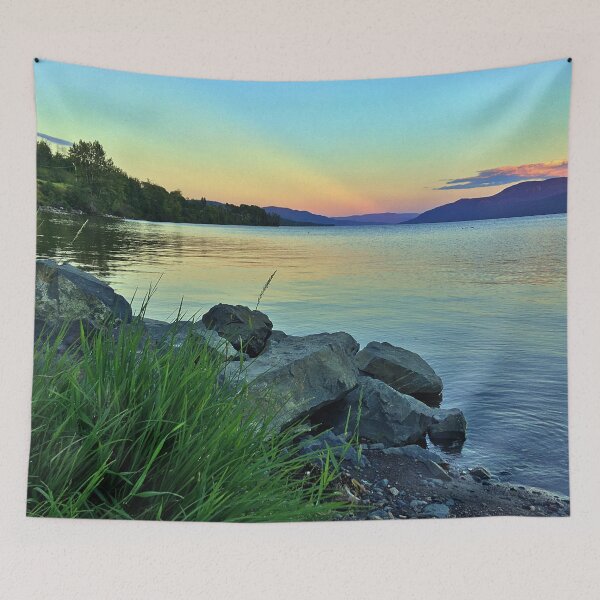 Item preview, Clear Blue Lake in the Heat of the Summer - A Northern BC lake in Mid Summer designed and sold by Ric1926.