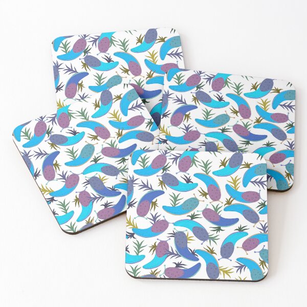 Item preview, Colorful Banana slugs on white designed and sold by fogoosherie.