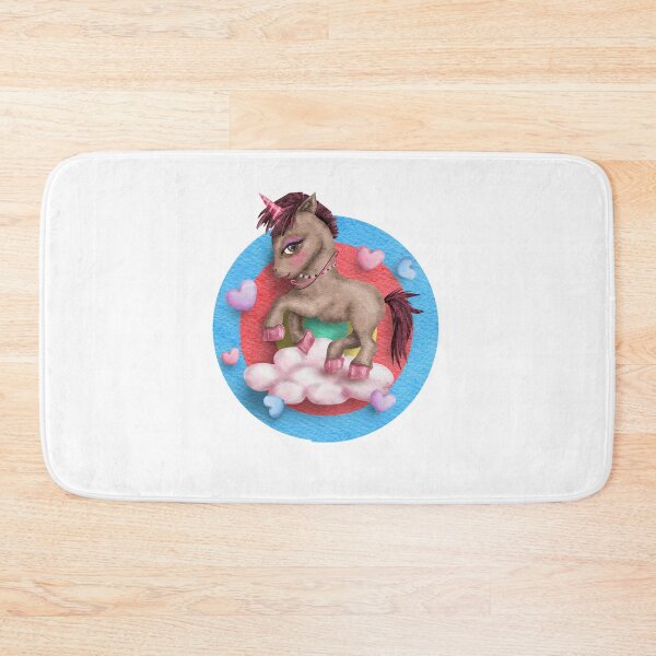 Item preview, Cute Brown Unicorn-gift for boys who love unicorns designed and sold by BRtisticDesigns.