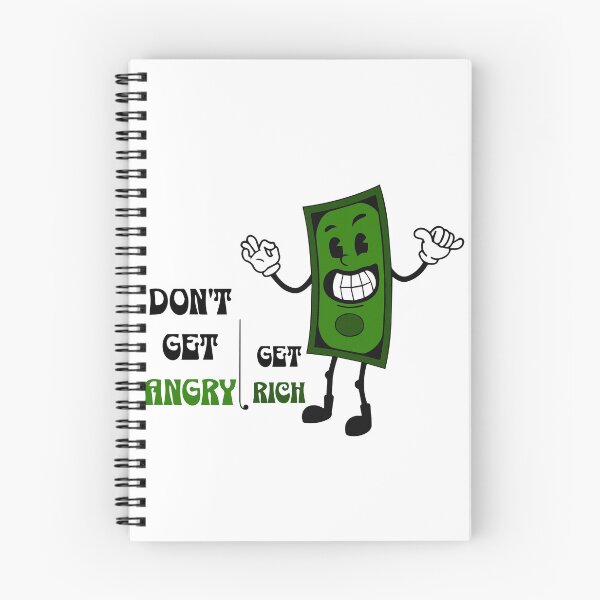 Item preview, Don't get angry, get rich designed and sold by Right-Fit27.