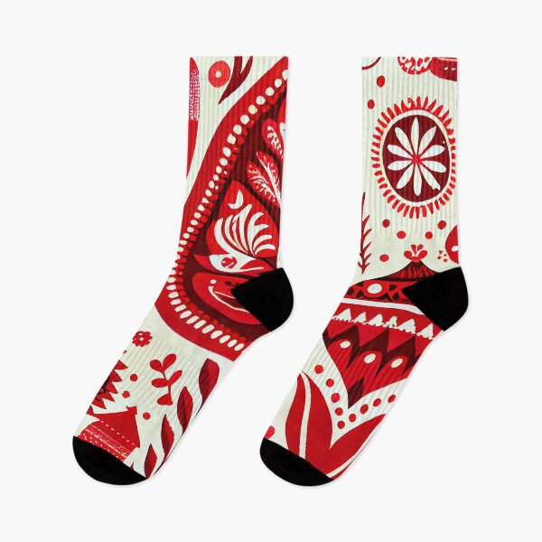 Item preview, Christmas Folk Art Pattern #4 designed and sold by MrBeerholder.
