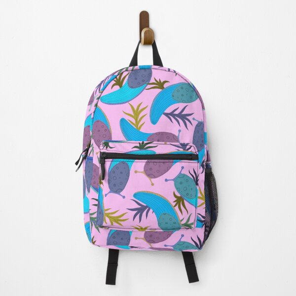 Item preview, Colorful Banana slugs on pink designed and sold by fogoosherie.