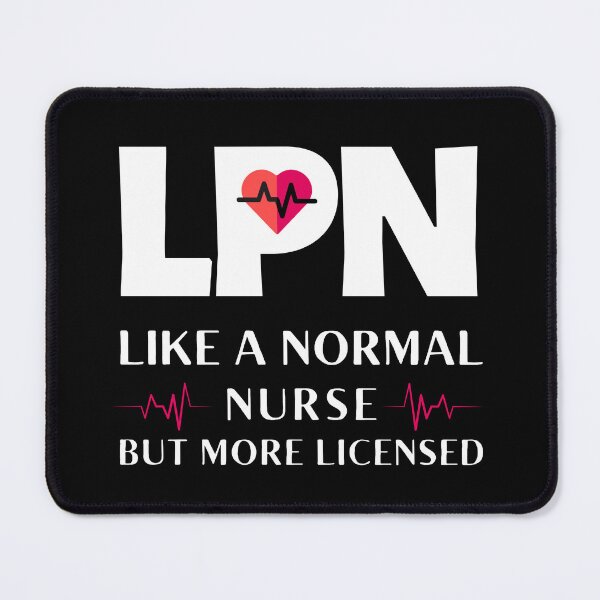 Item preview, Funny LPN Nurse designed and sold by SaintMari.