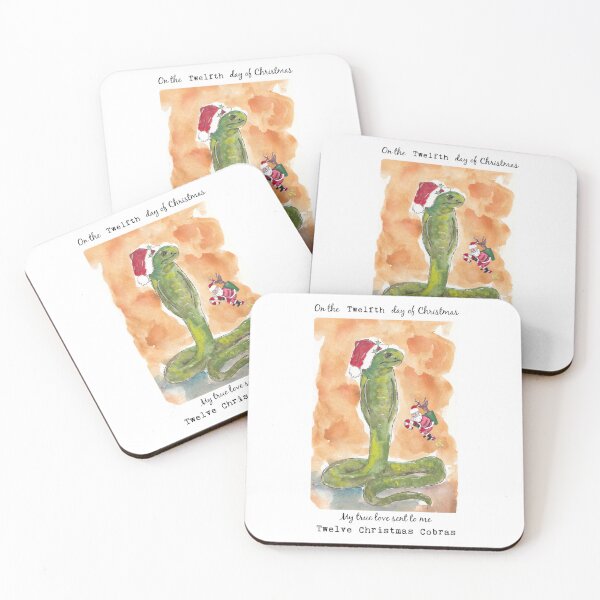 Item preview, Twelve Christmas Cobras designed and sold by Jen Payne.