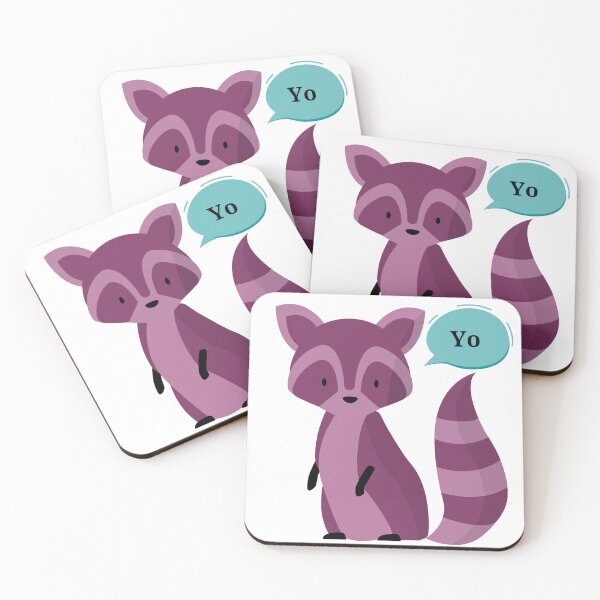 Item preview, Pink Racoon Staring at ya! designed and sold by MiniCooper27.