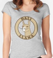 Dali Llama Women's Fitted Scoop T-Shirt