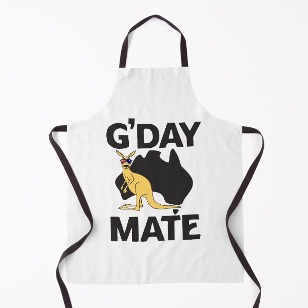 Item preview, G Day Mate Australia Map Kangaroo Cute Animal wearing Glasses designed and sold by Dolphin Graphic.