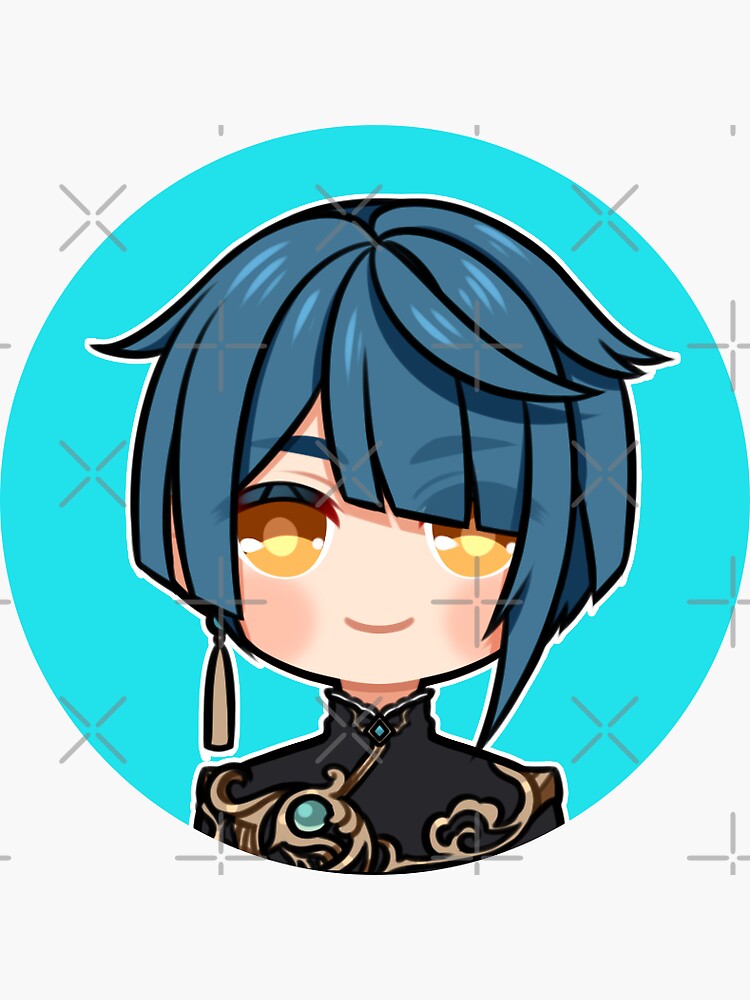 "Xingqiu" Sticker for Sale by nekoniki Redbubble