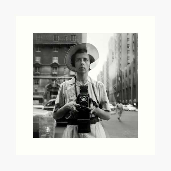 Self On Window Art Print