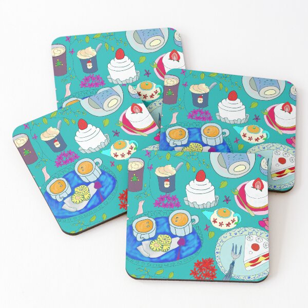 Item preview, Copy of Sweet and Peaceful Tea Time_blue designed and sold by Danggi Days!.